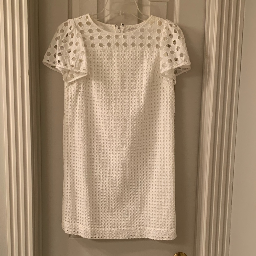 White Eyelet Dress